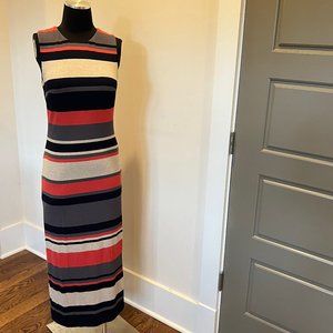 Hutch knit maxi dress, multi-stripe, sz XS